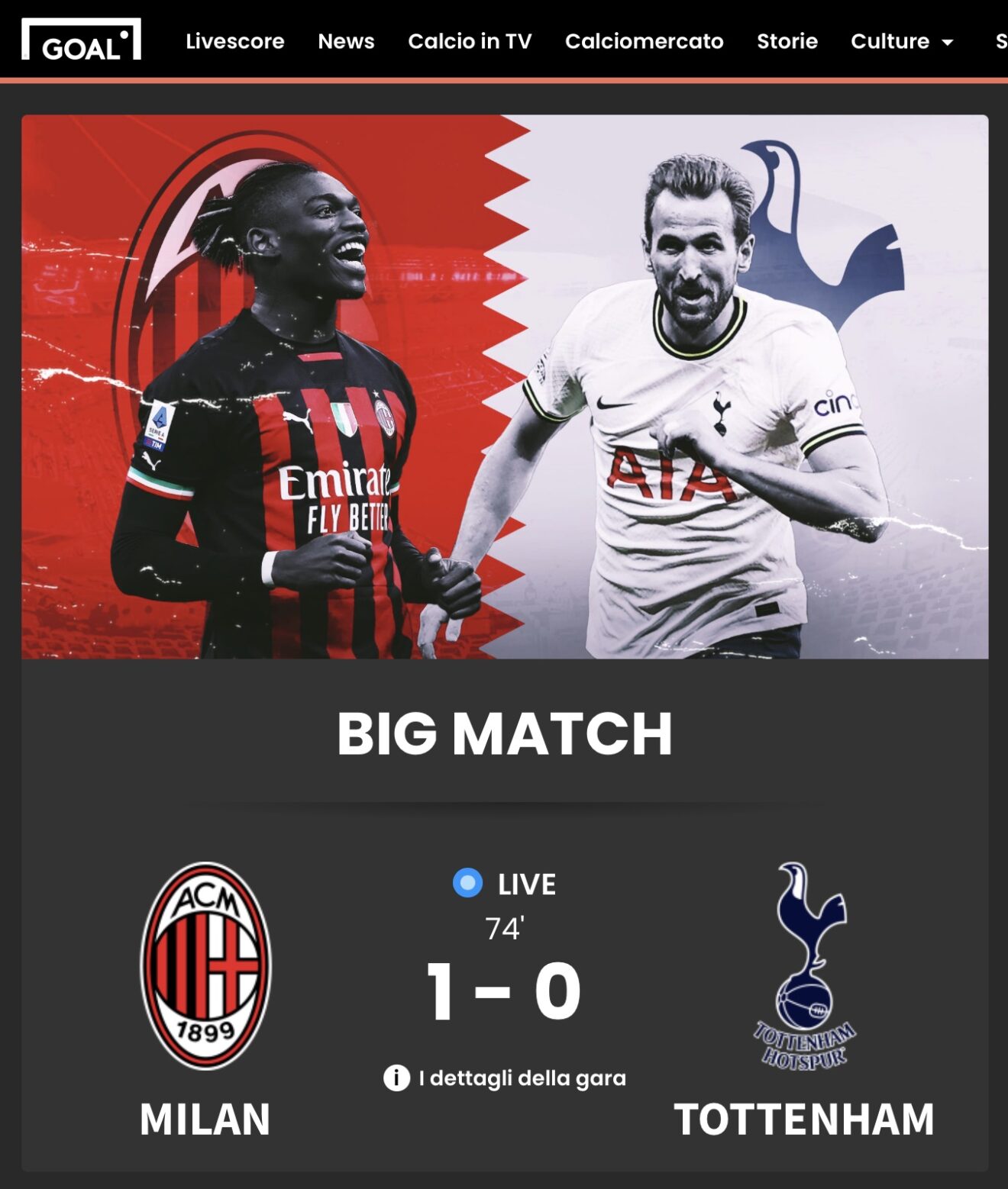 Milan–Tottenham