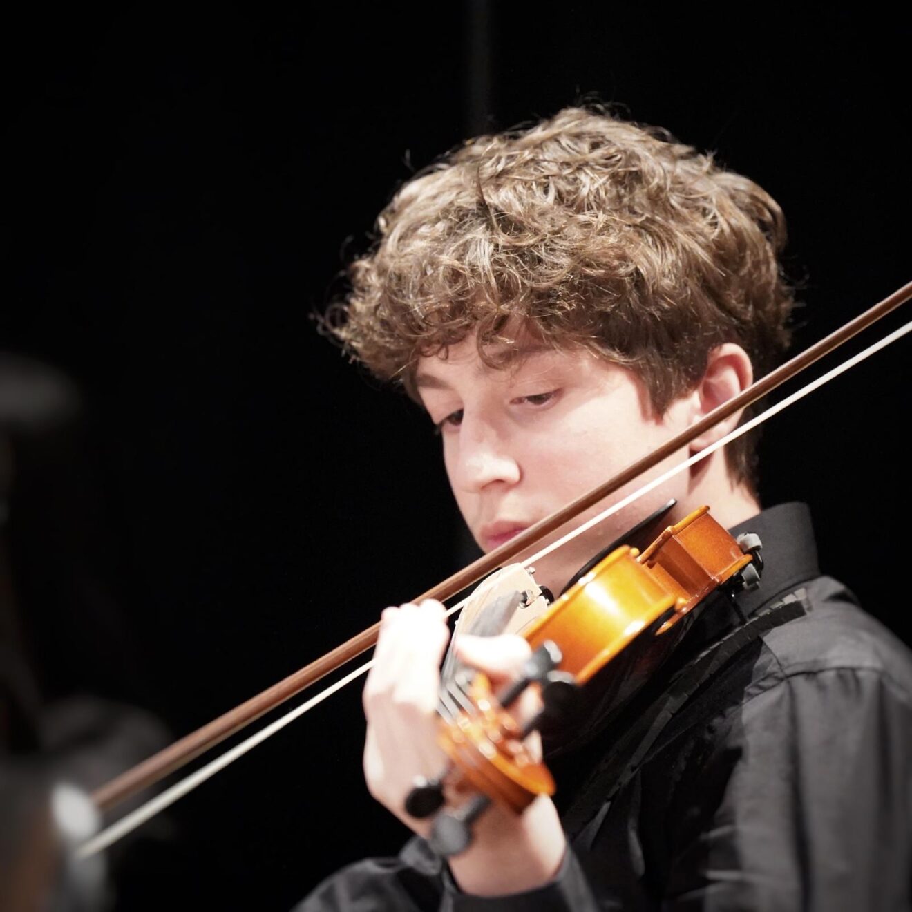 Un violinista senza occhiali